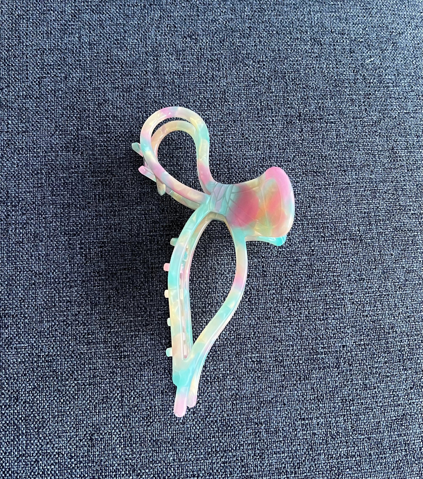 Candy Bow Claw Clip