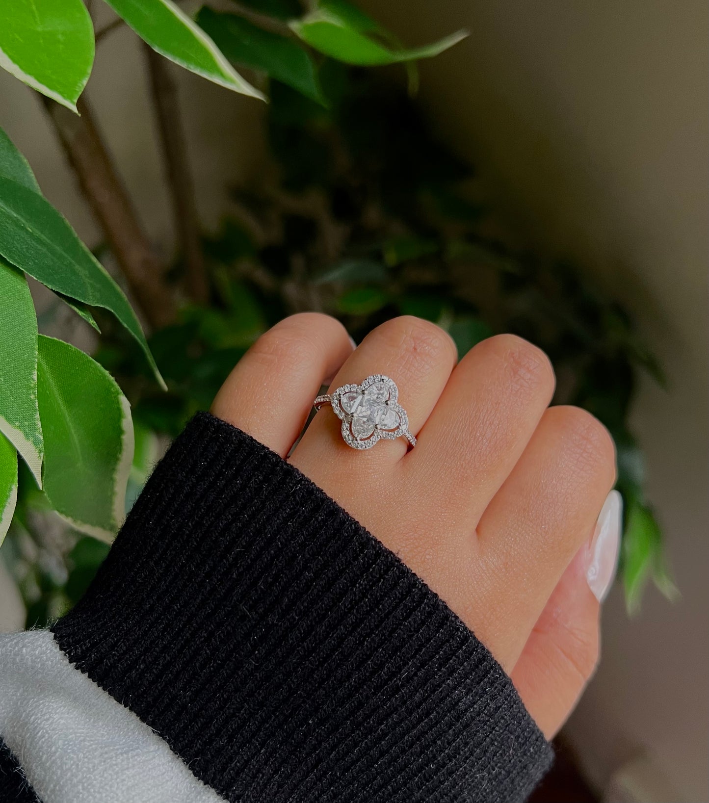 Bague Trèfle