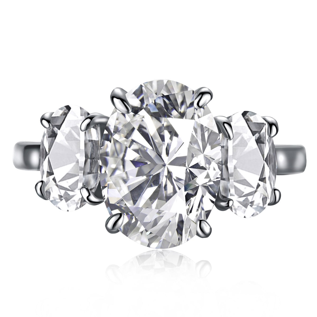 Bague à trois pierres Elizabeth