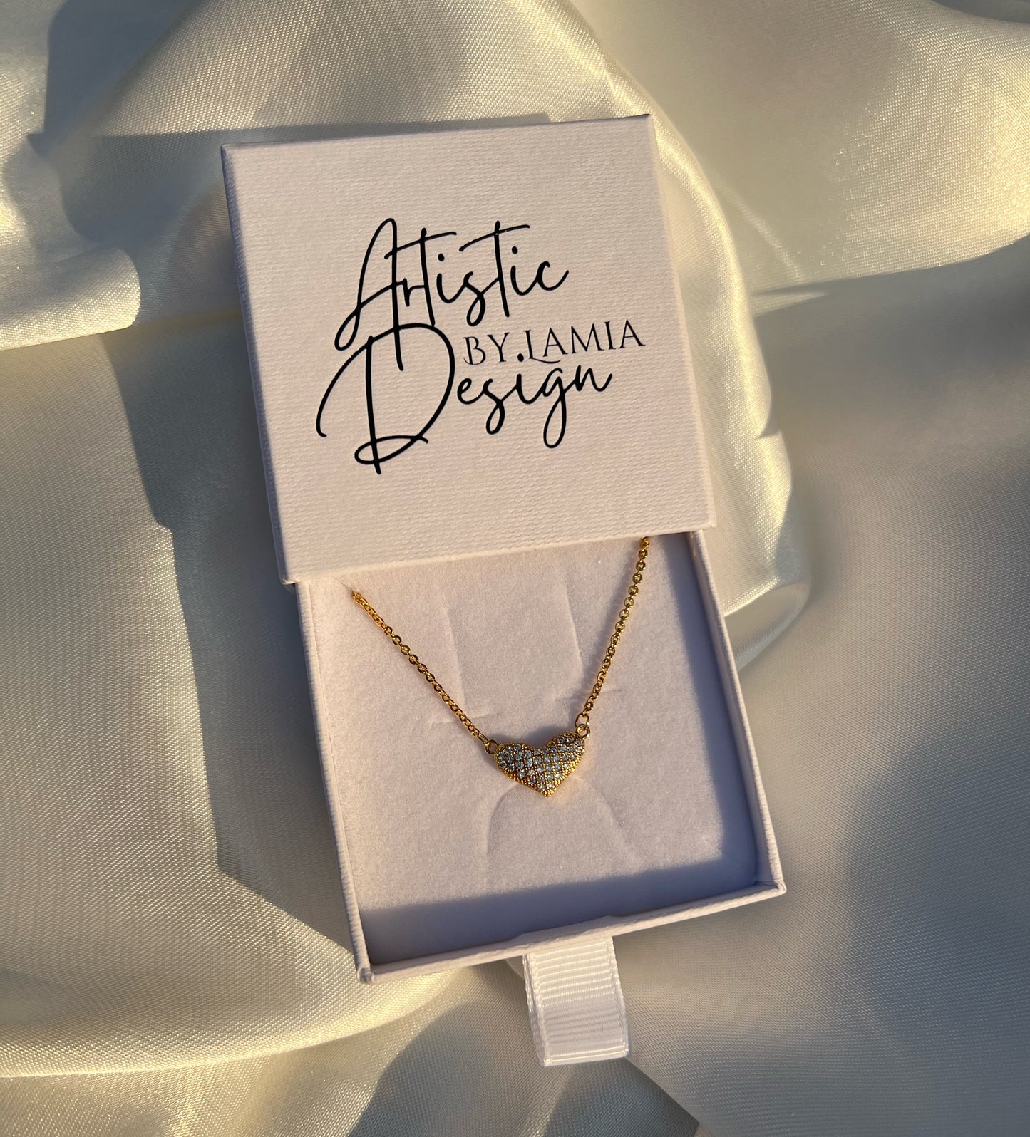 Collier Coeur Glacé