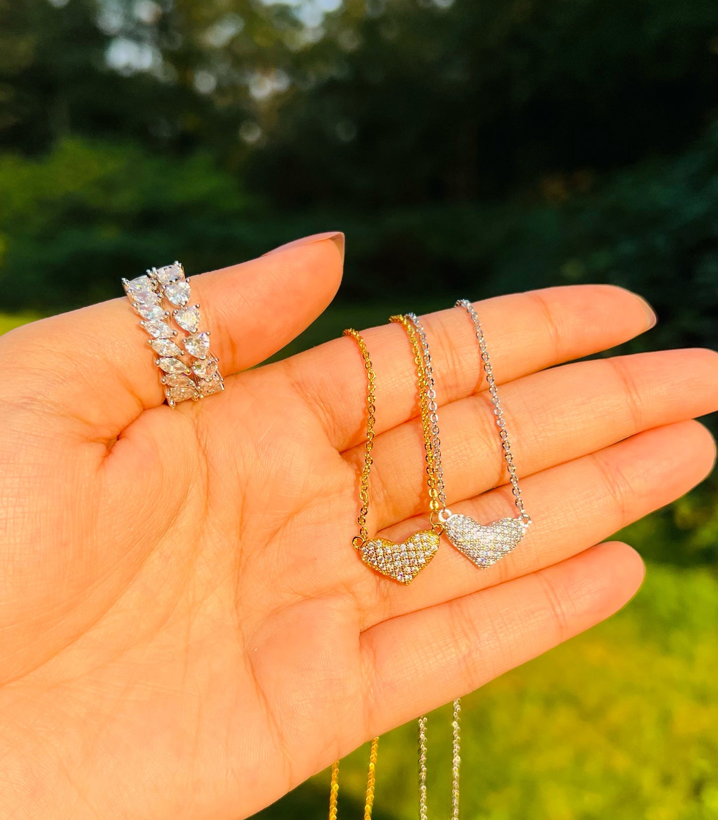 Collier Coeur Glacé