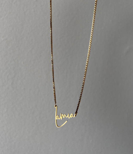 CUSTOM NAME NECKLACE