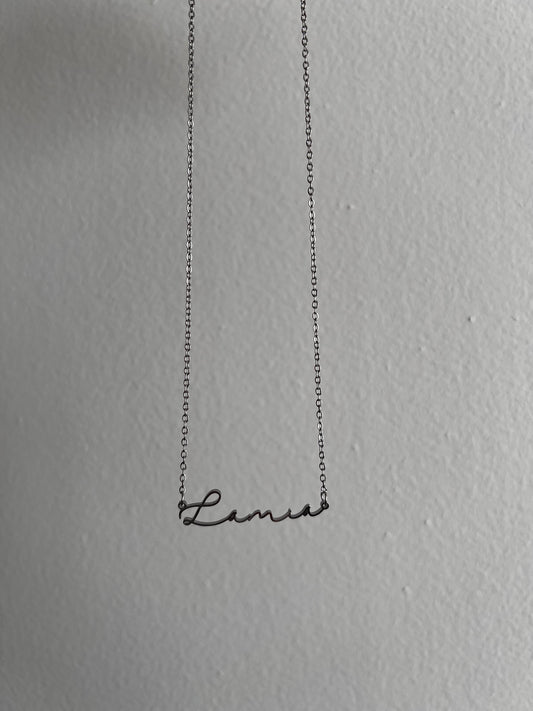 SIGNATURE CUSTOM NAME NECKLACE